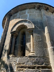 Iglesia de Lousadela. Foto: Concello.
