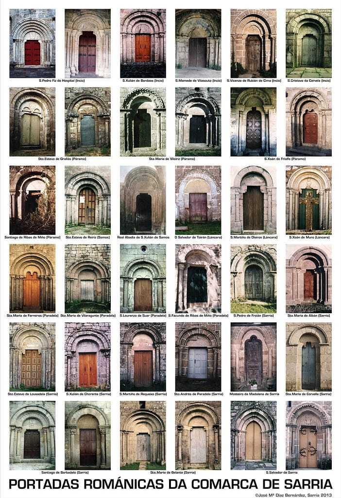 Portadas Románicas de la Comarca de Sarria
